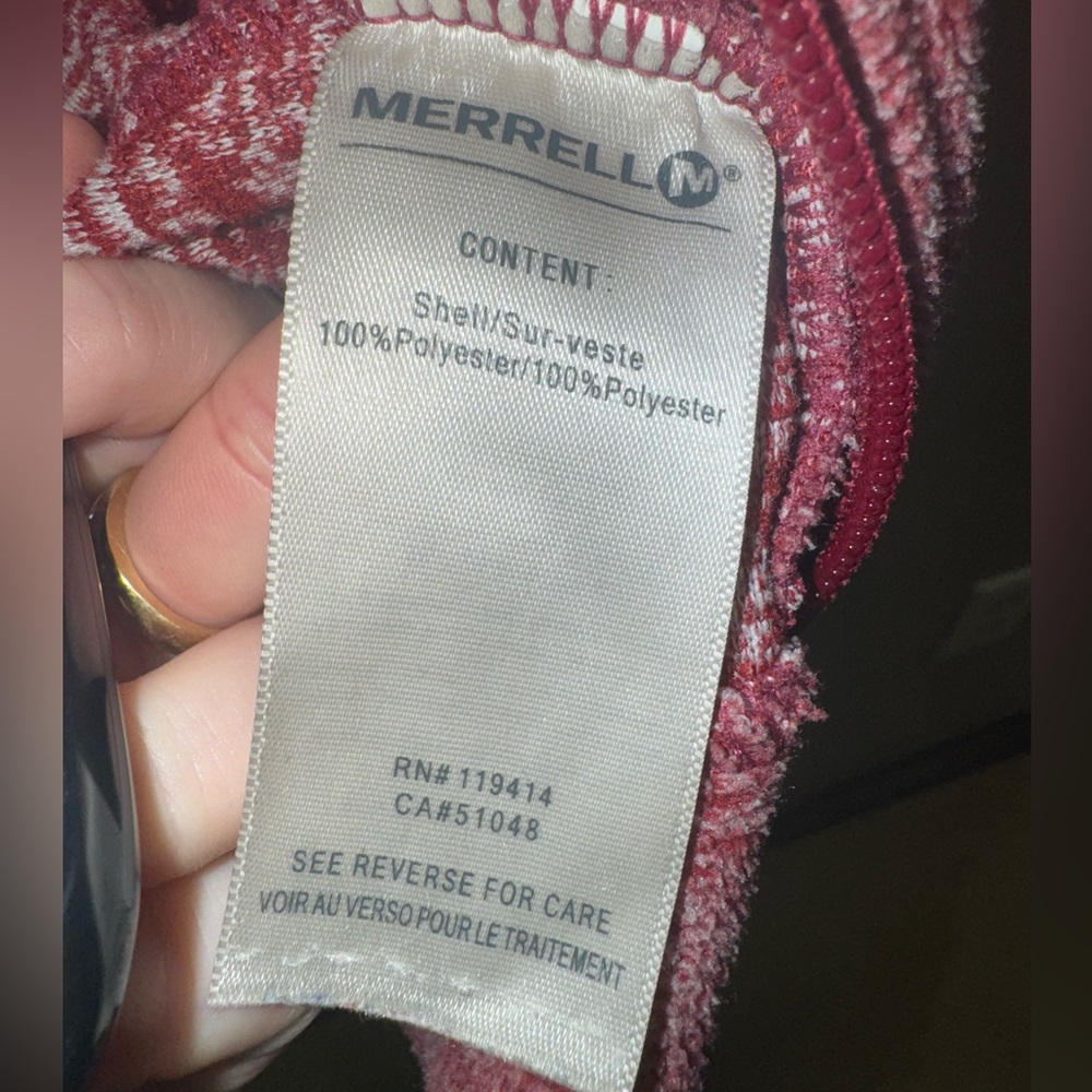 Merrell Fleece Zip Up - Picture 6 of 6